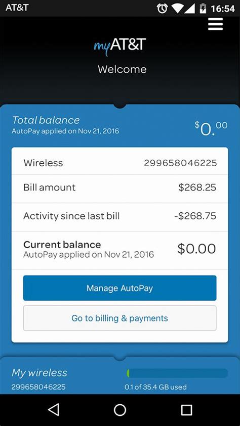 att myatt|att myatt view bill.